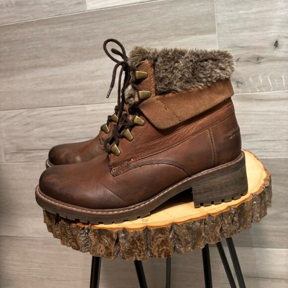 Shoes - Biotime Leather Taylin ankle boots brown size 39 (9)